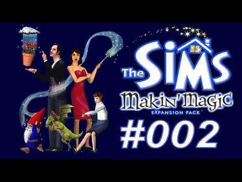 Видео: The Sims Makin' Magic💫Пособие для начинающих волшебников💫02💫Королева фей Мара,  Джин из лампы
