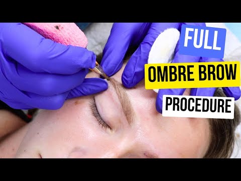 Видео: ПОЛНАЯ ПРОЦЕДУРА ОМБРЕ (шаг за шагом)