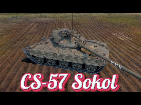 Видео: CS-57 Sokol - Новинка ангара из контейнера, как нагибает? #whinemachine #worldoftanks #миртанков