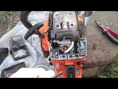 Видео: Не заводится🤔 бензопила карвер 45-15 carver😬 редкая причина-заводской дефект сборки