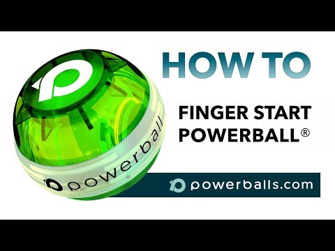 Видео: Как запустить гироскоп Powerball пальцем/большим пальцем без шнура/веревки (официальное видео RPM...