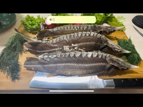 Видео: Стерлядь в духовке!