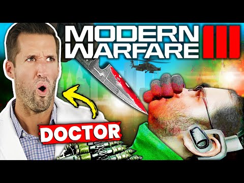Видео: ВРАЧ смотрит завершающие ходы в Call of Duty: Modern Warfare 3 (COD MW3)