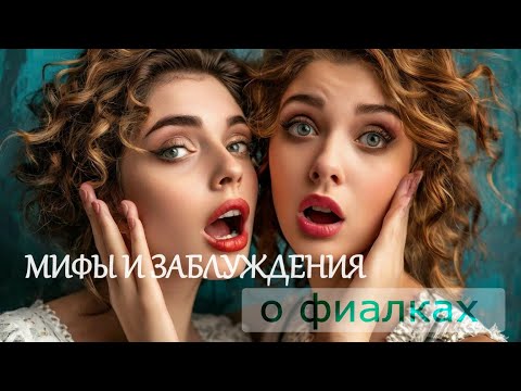 Видео: Мифы и заблуждение о фиалках