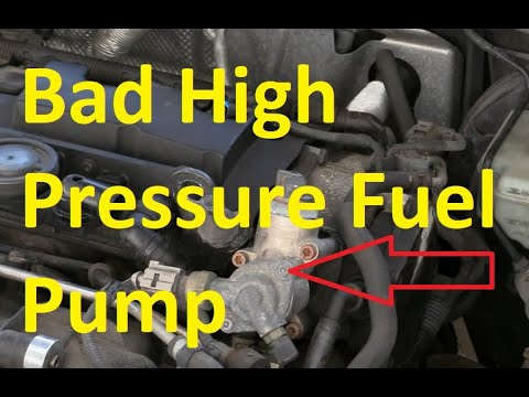 Видео: Симптомы неисправного топливного насоса высокого давления (ТНВД)