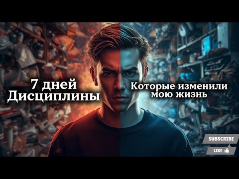 Видео: 7 Дней Дисциплины - Эксперимент, Который Изменил Мою Жизнь Навсегда