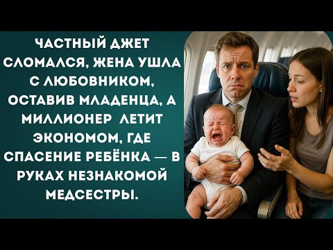 Видео: Ребёнок МИЛЛИОНЕРА беспрерывно плакал в самолёте…Но соседка девушка сделала НЕВОЗМОЖНОЕ