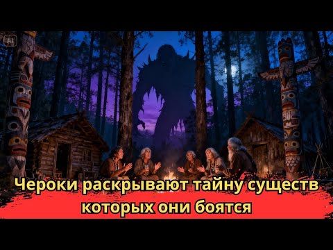 Видео: Коренные АМЕРИКАНЦЫ ПЛЕМЕНИ ЧЕРОКИ НАПУГАНЫ   5 Историй о Существах, которых боятся наши люди!