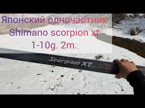 Видео: Одночастный спиннинг SHIMANO SCORPION XT