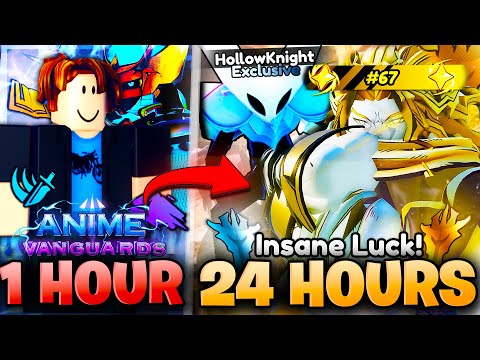 Видео: Я провёл 24+ ЧАСА, наверстывая упущенное и становясь сильнее в Anime Vanguards