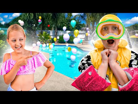 Видео: ВЕЧЕРИНКА У БАССЕЙНА! Кажется кто-то не умеет Плавать!
