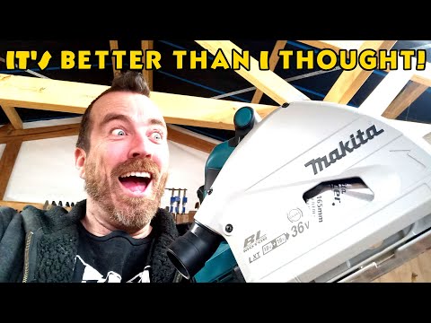 Видео: Теперь мне нравится ещё больше! (Вспоминаем пилу Makita Rail Saw)