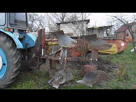 Видео: Самодельный оборотный плуг 2х35