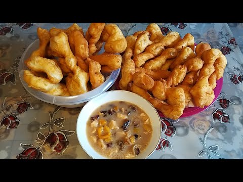 Видео: Немецкий фруктовый суп с клёцками /Schnizsuppe mit Klötzchen/очень старинный рецепт 🍎🍒🥭