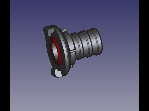 Видео: FreeCad Рукавная