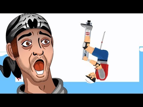 Видео: ПОГО ФАЙТ НАОБОРОТ ► Happy Wheels #218 Хэппи Вилс