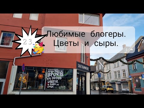 Видео: #23. ДР. Цветы и сыры. Любимые блогеры