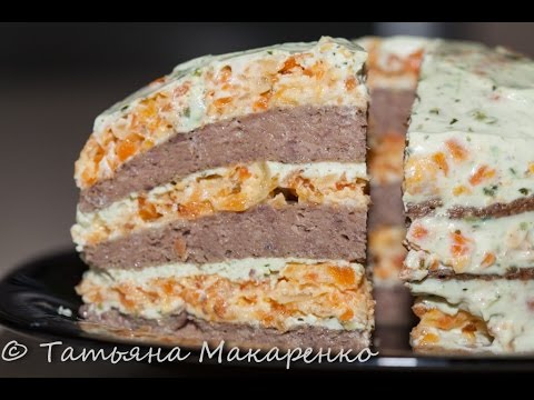 Видео: Печёночный тортик (блиница Орион)