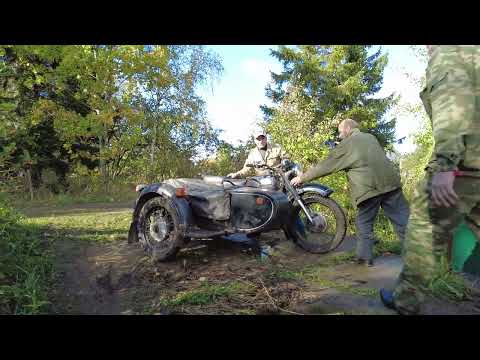 Видео: Собрали, завели Днепр. Погнали #советскиемотоциклисты #днепр