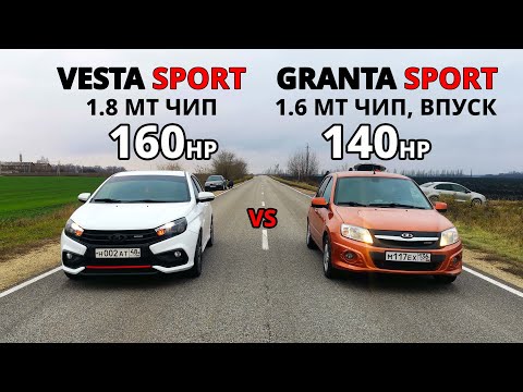 Видео: Самые БЫСТРЕЕ ТАЗЫ. VESTA SPORT vs GRANTA SPORT vs POLO 1.4T vs OCTAVIA A7 vs AUDI TT