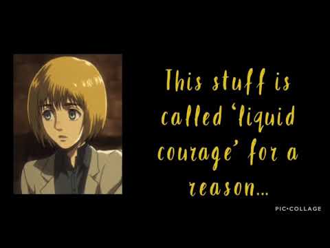 Видео: Liquid Courage | ASMR | Пьяный! Армин Арлерт x Слушатель