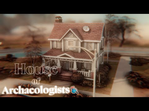 Видео: Дом Археологов🏺 | House of Archaeologists | The Sims 4: Speed Build