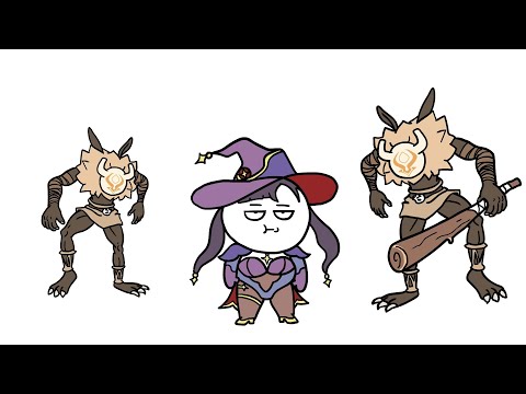 Видео: Как я попал в АНИМЕ \ Genshin Impact - МУЛЬТ ОБЗОР