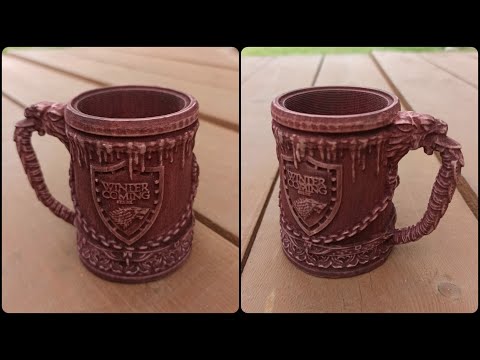 Видео: Обработка кружки на станке с ЧПУ (Power Mill)