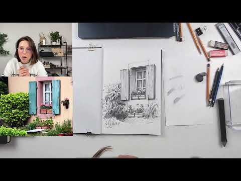 Видео: Бесплатный мастер-класс «Рисунок карандашом» с Дарьей Куцаевой
