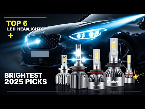 Видео: 🔦 Топ-5 лучших светодиодных ламп для фар 2025 года | Самые яркие и надежные!