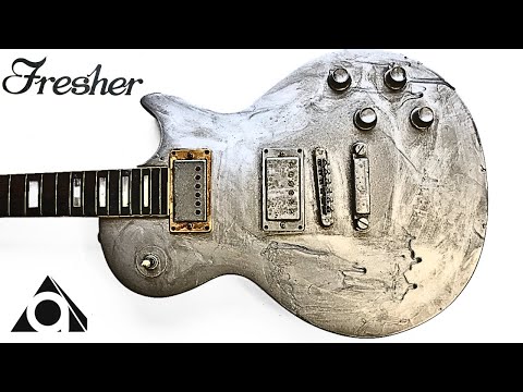 Видео: Я почистил гитару, выкрашенную в серебро.