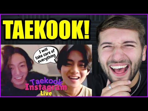 Видео: Прямая трансляция Taekook в Instagram, которая длилась до самого рассвета, с участием специальног...