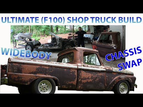 Видео: Замена кузова F100 66 года на Crown Vic 2006 года в (почти) одном видео! Часть 4
