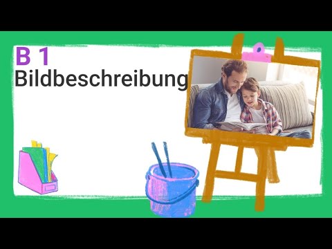 Видео: 🖼Часть 9. Описание картинки✏️Немецкий язык уровня b1. Bildbeschreibung.