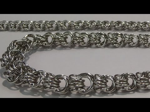 Видео: Серебряные цепи. Виды плетений. ЮЗ "ТИТАН"