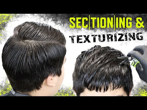 Видео: СЕКЦИОНИРОВАНИЕ И ТЕКСТУРИРОВАНИЕ ✂️ Урок по стрижке в стиле фристайла с мид-фейдом