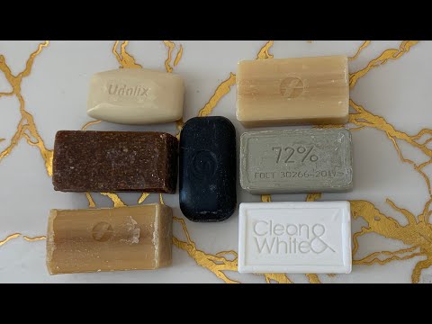 Видео: ASMR soap // cut dry laundry soap 🧺 асмр хозяйственное мыло