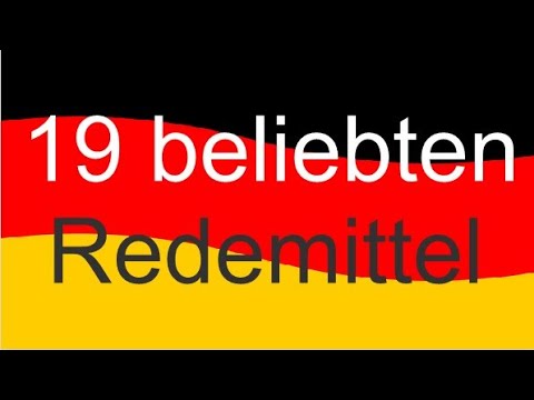 Видео: 19 популярных речевых  оборотов| Немецкий язык | Репетитор