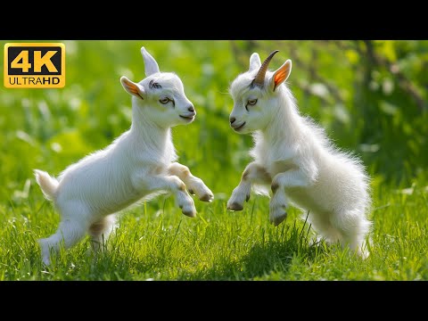 Видео: Милые Детеныши Животных 4K UHD 🐾| 🌿Мир Дикой Природы со Звуками и Успокаивающей Природой🌿