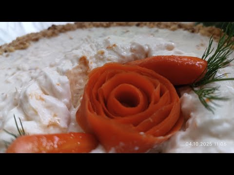 Видео: 🥕 Морковный торт с кокосовым кремом. Можно сделать из творога.