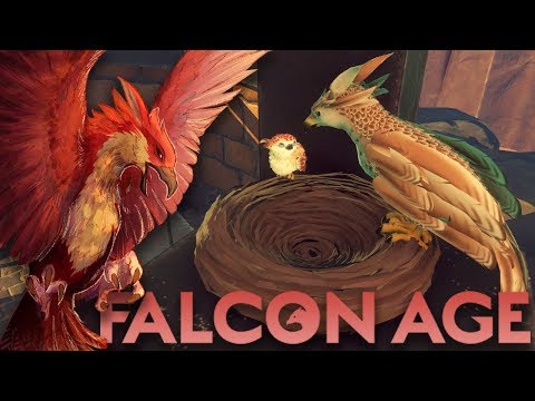Видео: Осиротевший сокол, заброшенный мир 🔅 Falcon Age • #1