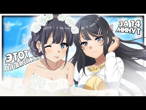 Видео: ЭТОТ ГЛУПЫЙ СВИН: ФИЛЬМ ЗА 14 МИНУТ // Rascal Does Not Dream of Bunny Girl Senpai // [Переозвучка]