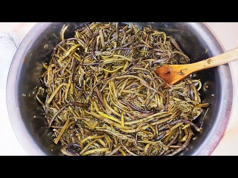 Видео: САЛАТ ПАПОРОТНИК ПО КОРЕЙСКИ. Секретный рецепт папоротник орляк.