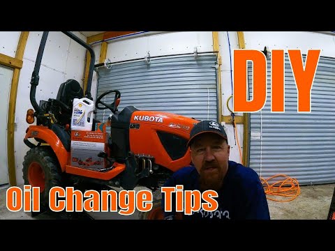 Видео: Время перемен!!! - Замена масла BX23S - Серия технического обслуживания Kubota BX, часть 3