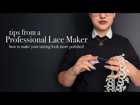 Видео: Советы по фриволите: 4 техники для улучшения вашего фриволите