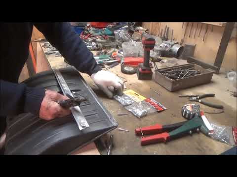 Видео: Ремонт  лопаты   для снега .