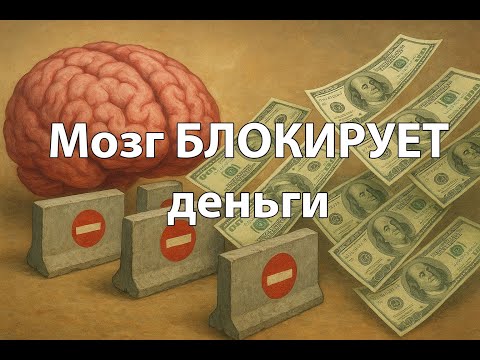 Видео: Мозг БЛОКИРУЕТ деньги. Как убрать 3 нейро-барьера и открыть поток.