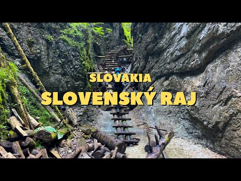 Видео: Slovenský raj (Словацкий рай) | Suchá Belá & Via Ferrata Kyseľ | Путешествие по Словакии