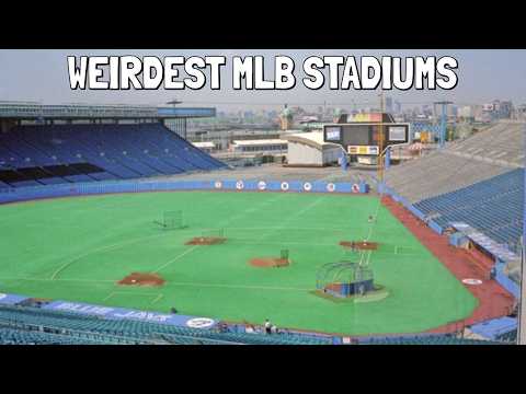 Видео: Самые странные стадионы MLB всех времен