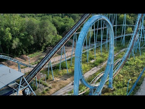 Видео: Заброшенный парк аттракционов